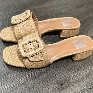 DV by Dolce Vita Tan Textured Mules